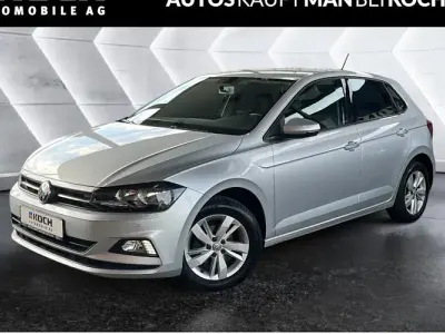 Gebraucht VW Polo Comfortline 65 PS (47 kW) 2018 Silber Kleinwagen