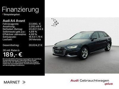 Manhattangrau metallic Gebraucht 2022 Audi A4 Advanced Plus Kombi | 23.890 € (Superpreis)