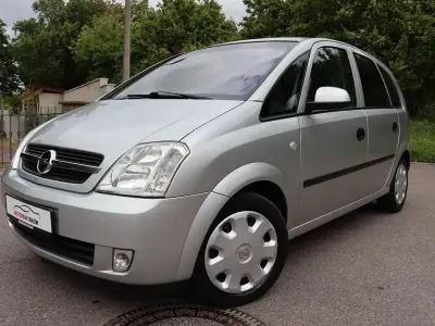 Gebraucht Opel Meriva Enjoy 101 PS (74 kW) 2004 Silber Van / Kleinbus