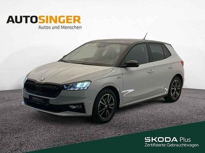 Moonweiss metallic Gebraucht 2024 Skoda Fabia Monte Carlo Kleinwagen | 24.480 € (Fairer Preis)