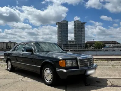 Gebraucht Mercedes S300 150 PS (110 kW) 1987 Schwarz Limousine