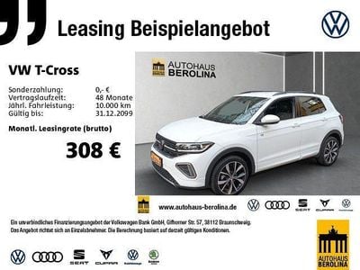 Neu VW T-Cross R-line 116 PS (85 kW) 2025 Weiß SUV
