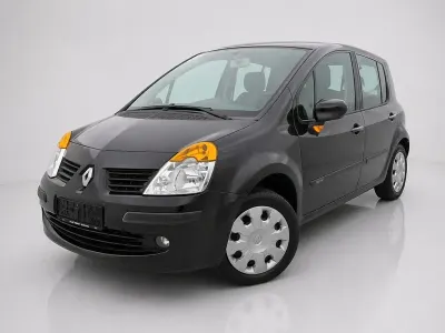 Gebraucht Renault Modus Dynamique 111 PS (81 kW) 2005 Schwarz Van / Kleinbus