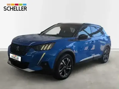 Brugt Peugeot e-2008 GTi 100 kW (136 HK) 2022 Blå SUV