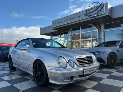 Brugt Mercedes CLK230 Avantgarde 197 HK (144 kW) 2002 Sølv Cabriolet