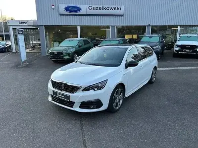 Gebraucht Peugeot 308 SW Allure 131 PS (96 kW) 2019 Weiß Kombi