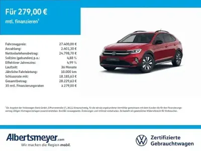 Usata VW Taigo Goal 85 CV (62 kW) 2025 Rosso SUV