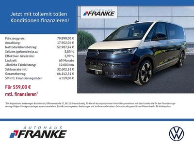 Nuova VW Multivan Edition 150 CV (110 kW) 2026 Bianco Monovolume