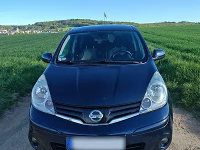 Gebraucht Nissan Note I-Way 90 PS (66 kW) 2011 Blau Kleinwagen