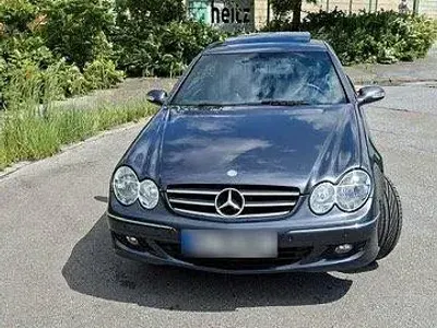 Gebraucht Mercedes CLK200 2008 Blau Coupé