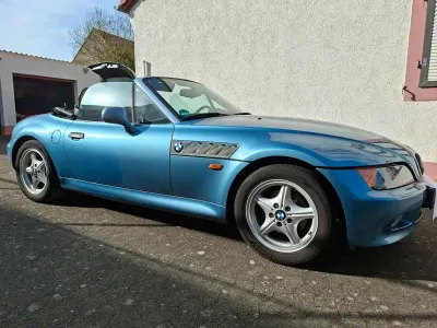 Second-hand BMW Z3 140 CP (102 kW) 1996 Albastru Cabrio