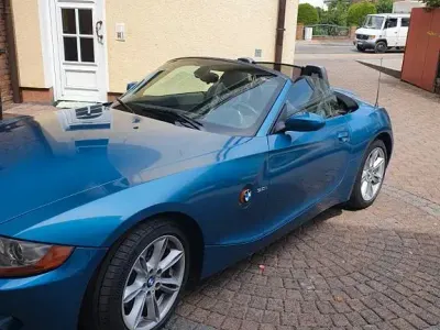 Second-hand BMW Z4 Sport Line 231 CP (169 kW) 2004 Albastru Cabrio