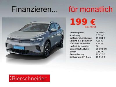 Grau Gebraucht 2021 VW ID.4 Pro Performance SUV | 26.400 € (Fairer Preis)