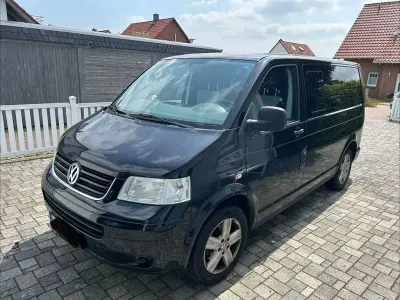 Gebraucht VW Multivan 102 PS (75 kW) 2008 Schwarz Van / Kleinbus