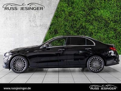 Obsidianschwarz metallic Gebraucht 2025 Mercedes C200 AMG line Limousine | 47.850 € (Teuer)