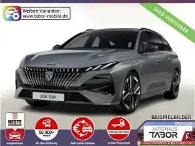Neu Peugeot 308 136 PS (100 kW) 2026 Grau (selenium grau metallic) Kombi