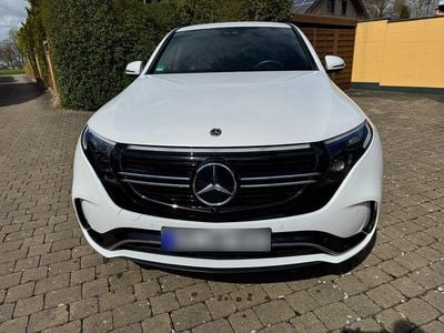 Gebraucht Mercedes EQC400 AMG line 300 kW (408 PS) 2021 Weiß SUV