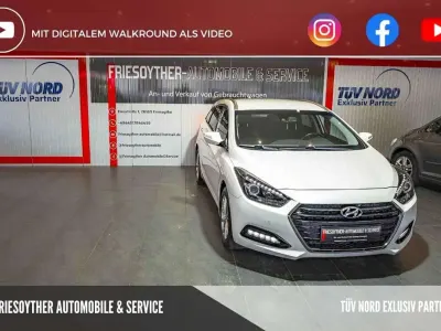 Gebraucht Hyundai i40 Style 141 PS (103 kW) 2017 Weiß Kombi