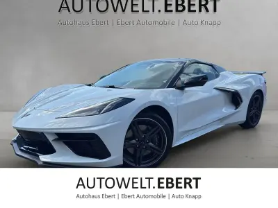 Neu Corvette C8 481 PS (353 kW) 2026 Weiß Cabrio