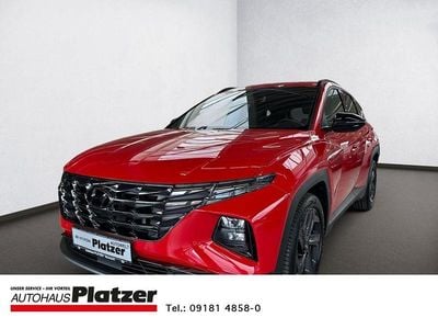 Gebraucht Hyundai Tucson Blackline 179 PS (131 kW) 2023 Rot SUV