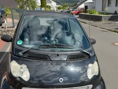 Gebraucht Smart ForTwo Cabrio 61 PS (44 kW) 2006 Schwarz Cabrio