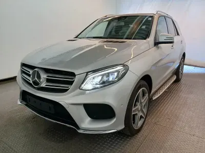 Brugt Mercedes GLE350 AMG line 258 HK (189 kW) 2017 Sølv SUV