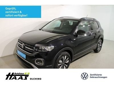 Gebraucht VW T-Cross Move 95 PS (69 kW) 2023 Schwarz SUV