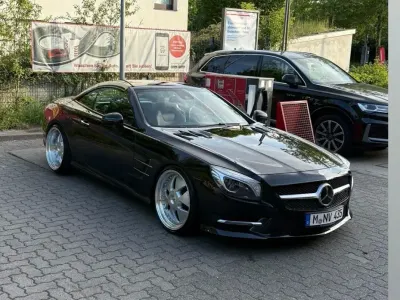 Gebraucht Mercedes SL500 AMG 435 PS (319 kW) 2012 Schwarz Cabrio