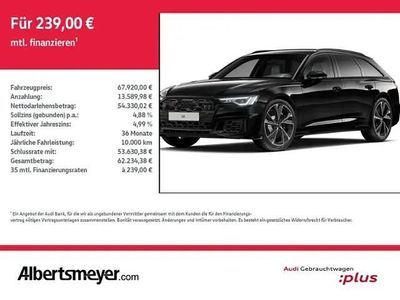 Second-hand Audi S6 Ambiente 253 CP (186 kW) 2025 Negru Break