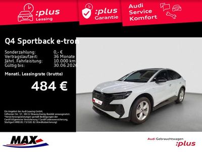 Gebraucht Audi Q4 Sportback e-tron S-Line 210 kW (286 PS) 2025 Weiß SUV