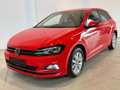 Gebraucht VW Polo Highline 95 PS (69 kW) 2018 Rot Kleinwagen