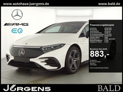 gebraucht Mercedes EQS580 4M AMG-Sport/HYPER/Pano/Burm3D/Sitzklima