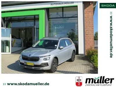 Gebraucht Skoda Kamiq Tour 95 PS (69 kW) 2025 Silber (brilliantsilber metallic) SUV