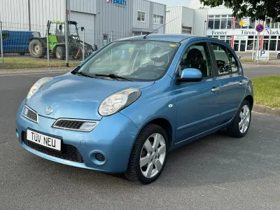 Gebraucht Nissan Micra 2010 Blau Kleinwagen