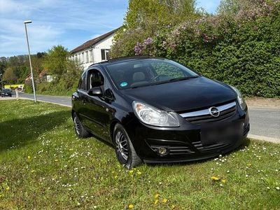 Gebraucht Opel Corsa 80 PS (58 kW) 2007 Schwarz Kleinwagen