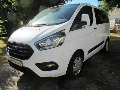 Gebraucht Ford Transit Custom 105 PS (77 kW) 2020 Weiß Van