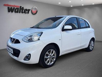 Gebraucht Nissan Micra Acenta 80 PS (58 kW) 2014 Weiß Kleinwagen