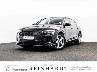 Gebraucht Audi e-tron Sportback S-Line 300 kW (408 PS) 2022 Brillantschwarz SUV