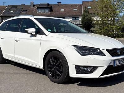 Usata Seat Leon ST FR 150 CV (110 kW) 2016 Bianco Station wagon