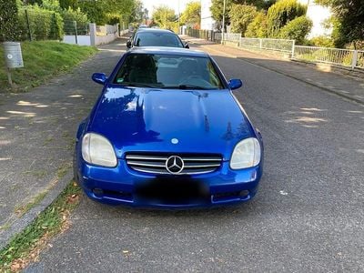 Gebraucht Mercedes SLK230 1998 Blau Cabrio