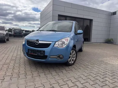Gebraucht Opel Agila Edition 65 PS (47 kW) 2008 Marokko blau/moroccan blue Kleinwagen