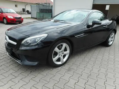 Gebraucht Mercedes SLK250 204 PS (150 kW) 2016 Schwarz Cabrio