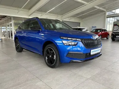 Gebraucht Skoda Kamiq Monte Carlo 150 PS (110 kW) 2021 Blau (metallic) SUV