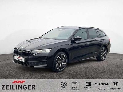 Second-hand Skoda Octavia SportLine 150 CP (110 kW) 2025 Negru Break