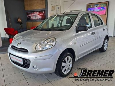 Second-hand Nissan Micra 80 CP (58 kW) 2012 Argintiu Hatchback