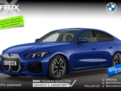 Brugt BMW i4 M Sport 250 kW (340 HK) 2025 Blå Sedan