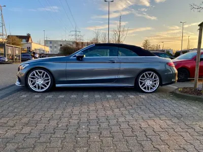 Gebraucht Mercedes C300 AMG line 245 PS (180 kW) 2018 Schwarz Cabrio