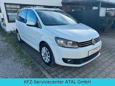 Gebraucht VW Touran Highline 140 PS (102 kW) 2015 Weiß Van / Kleinbus