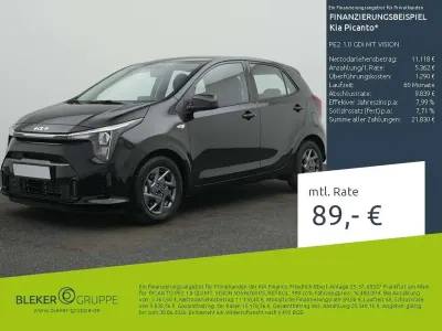 Gebraucht Kia Picanto Vision 68 PS (50 kW) 2025 (abp)aurora black pearl Kleinwagen