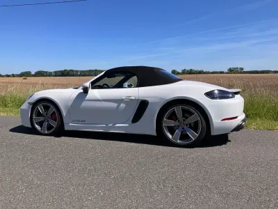 Gebraucht Porsche Boxster GTS 400 PS (294 kW) 2021 Weiß Cabrio